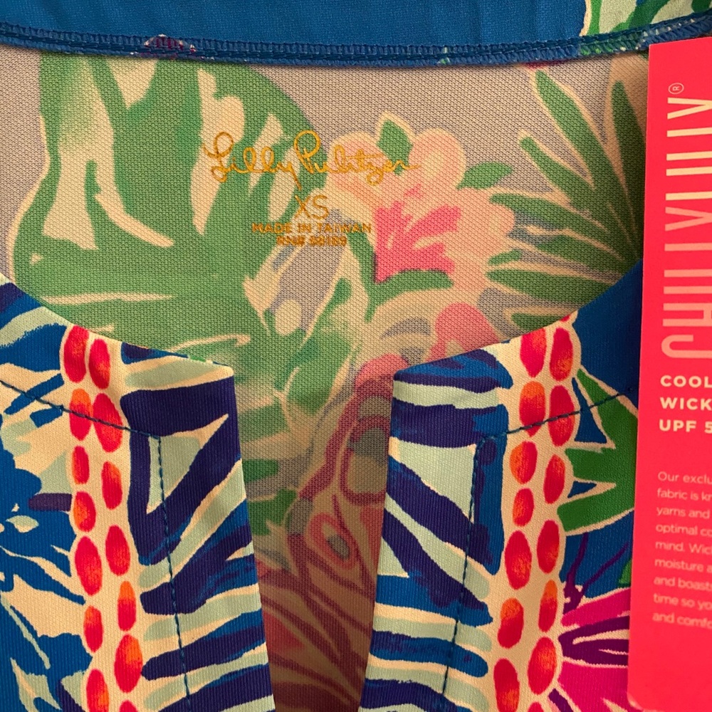 Lilly Pulitzer UPF 50 ChillyLilly Karina Tunic  XS - Picture 4 of 9